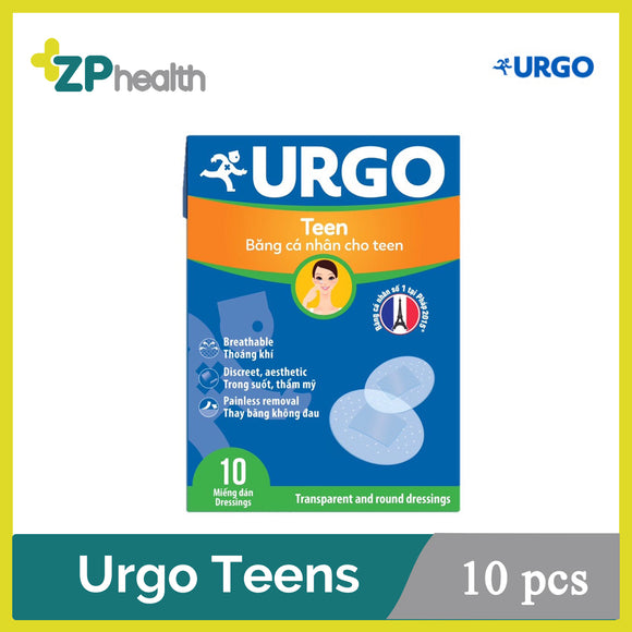 Urgo Teen 10's (အာဂိုပလာစတာ ဝက်ခြံကပ်)