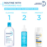 Bioderma Hydrabio H2O Micellar Cleansing Water ( Dehydrated Sensitive Skin)  500 ML