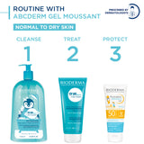 Bioderma ABCDerm Gel Moussant  - 1L (Baby Shower Gel, Baby Wash, Baby Shampoo)
