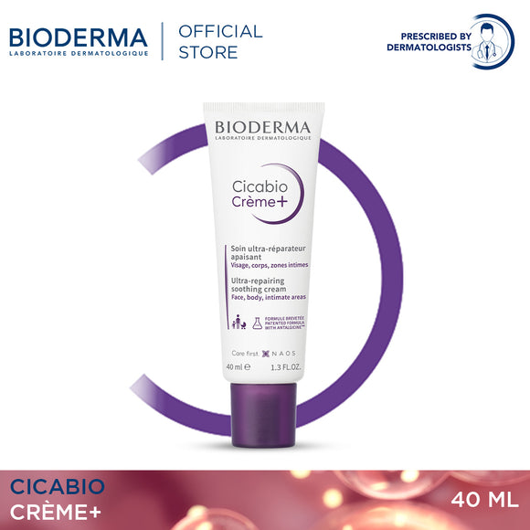 Bioderma Cicabio Crème Repairing Cream  - 40 ML (Skin Rejuvenation, repair cream, Healing Cream