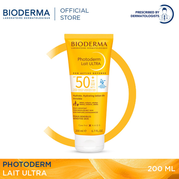 Bioderma Photoderm Lait Ultra SPF50+ - 200 ML (Sunscreen, Pregnancy Safe Sunscreen)