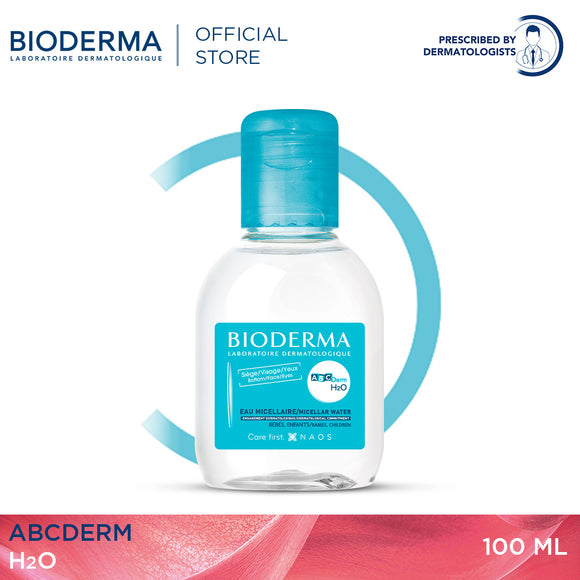 Bioderma ABCDerm H2O Micellar Cleansing Water - 100 ML (Baby Cleanser, Baby Cleasing Water)