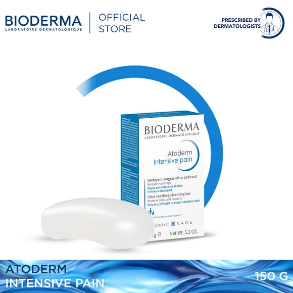 Bioderma Atoderm Intensive Cleansing Bar - 150 g (Facial Cleanser, Facial Soap)