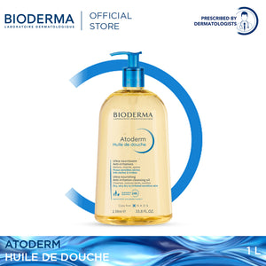 Bioderma Atoderm Hulie De Douche - 1L (Shower Oil, Body Wash, Body Shower)