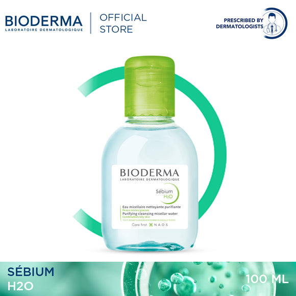 Bioderma Sebium H2O Micellar Cleansing Water - 100 ML (Cleanser, Makeup Remover)