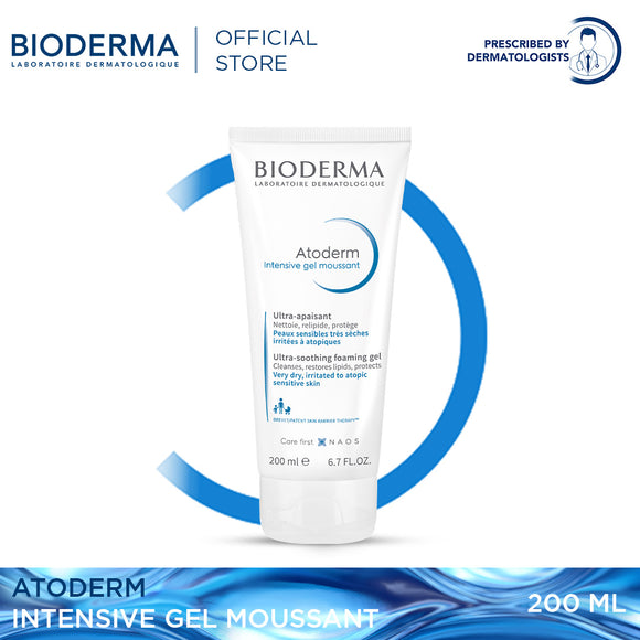 Bioderma Atoderm Intensive Gel Cleanser - 200 ML (Facial Cleanser, Facial Foam)