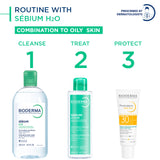 Bioderma Sebium H2O Micellar Cleansing Water - 500 ML (Cleanser, Makeup Remover)