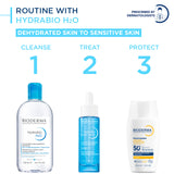 Bioderma Hydrabio H2O Micellar Cleansing Water ( Dehydrated Sensitive Skin)  500 ML