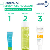 Bioderma Sebium Gel Moussant - 45 ML (Facial Cleanser, Facial Foam, Geltle Cleanser)