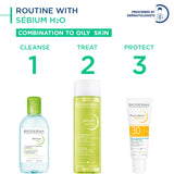 Bioderma Sebium H2O Micellar Cleansing Water - 250 ML (Cleanser, Makeup Remover)
