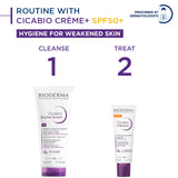 Bioderma Cicabio SPF 50+ Repairing Cream  - 40 ML (Skin Rejuvenation, repair cream, Healing Cream)