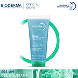 Bioderma Sebium Gel Moussant - 200 ML (Facial Cleanser, Facial Foam, Geltle Cleanser)