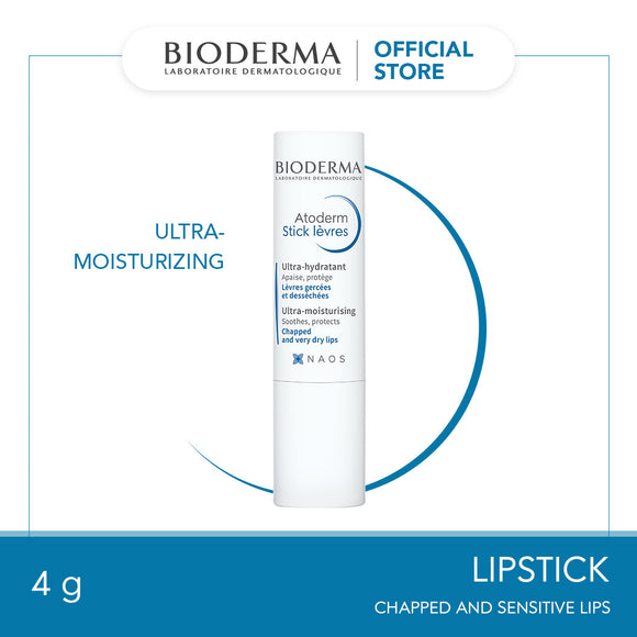 BIODERMA ATODERM STICK LEVRES - 4g (Bioderma Atoderm Lipstick/Moisturising Lipstick)