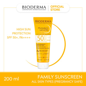 Bioderma Photoderm Lait ULTRA Family Use Sunscreen SPF50+ ( All Skin Types ) - 200 ML