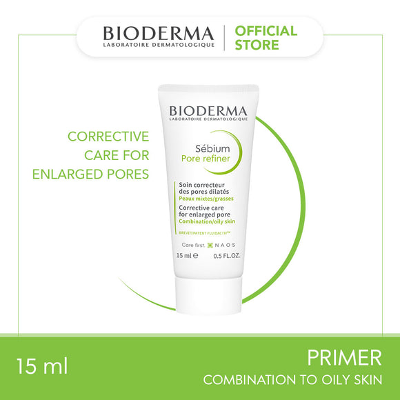 Bioderma Sebium Pore Refiner Pore Treatment Moisturizer (Oily to Acne-Prone Skin) - 15 ML