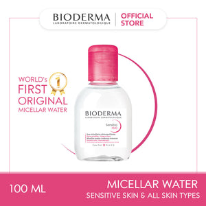 Bioderma Sensibio H2O Soothing Micellar Water (Facial Non-Rinse Cleanser for Sensitive Skin) - 100 ML