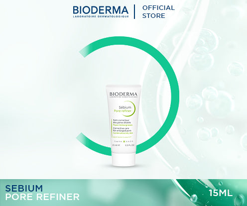 Bioderma Sebium Pore Refiner Pore Treatment Moisturizer (Oily to Acne-Prone Skin) - 15 ML
