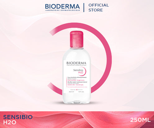 Bioderma Sensibio H2O Soothing Micellar Water (Facial Non-Rinse Cleanser for Sensitive Skin) - 250 ML