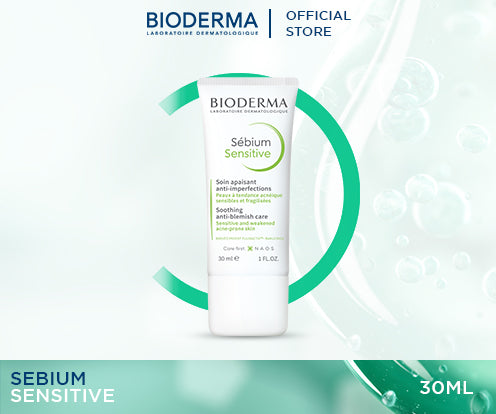BIODERMA SEBIUM SENSITIVE - 30ML  (Bioderma Sebium Acne Moisturizer Cream)