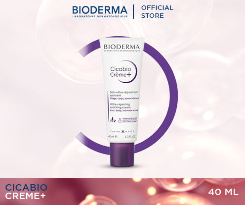 Bioderma Cicabio Crème Wound Healing, Reparing, Soothing Cream (Irritated Damaged Skin/ Non-oozing Lesions) - 40 ML