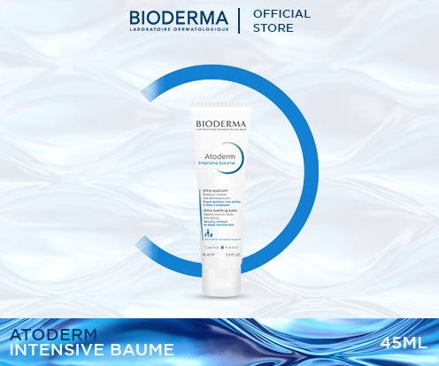 Bioderma Atoderm Intensive Baume Utra-soothing Ultra-nourishing  Anti-itching Moisturizer/ Cream (Very Dry, Irritated to Atopic Sensitive Skin) - 45 ML