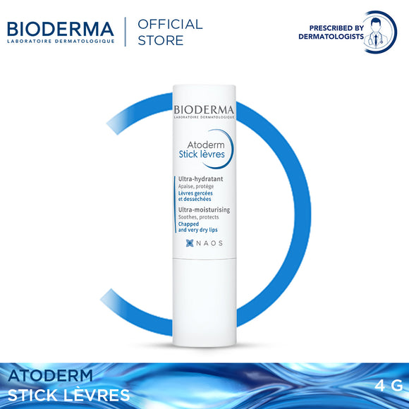BIODERMA ATODERM STICK LEVRES - 4g (Bioderma Atoderm Lipstick/Moisturising Lipstick)