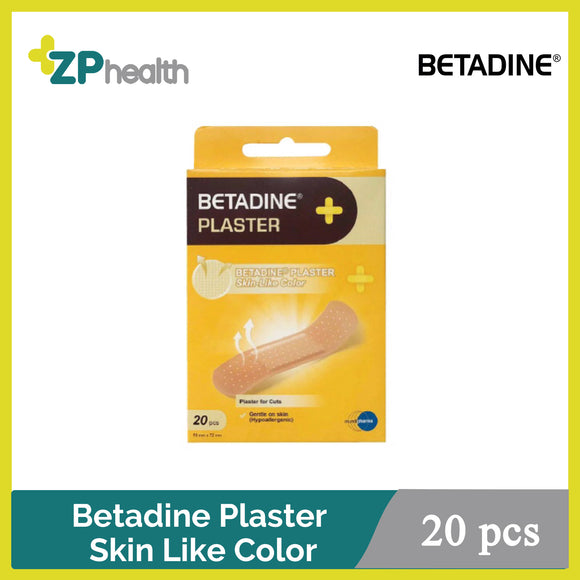 Betadine Plaster Skin Like Color 20's(ဘီတာဒိုင်း အသားရောင် ပလာစတာ)