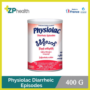 PHYSIOLAC DIARRHEIC EPISODE 400G (0-1yr)(ဖီစီရိုလက် နို့သကြားဓာတ်မပါသောဖော်စပ်စာ)